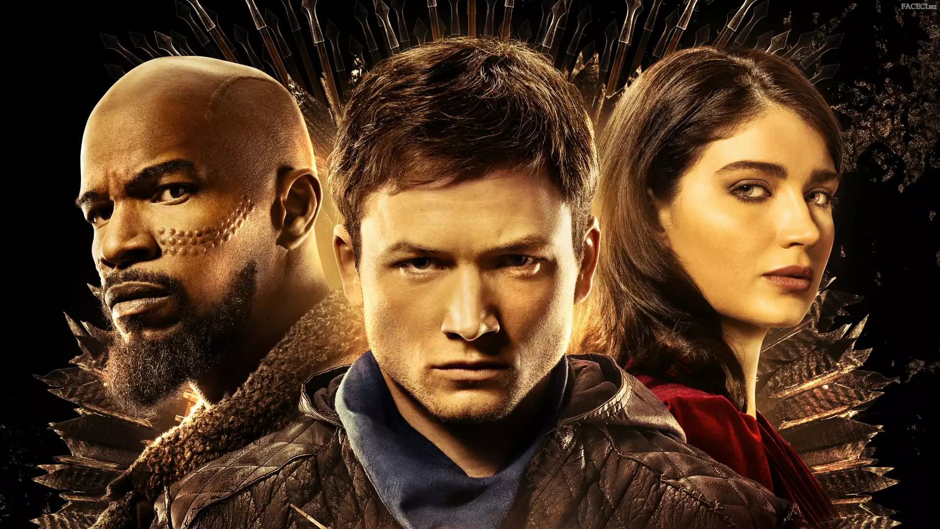 Robin Hood Origins, Film, Eve Hewson, Taron Egerton, Robin Hood Początek, Jamie Foxx